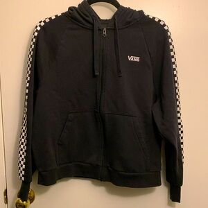 VANS Checkered Zip-Up Hoodie